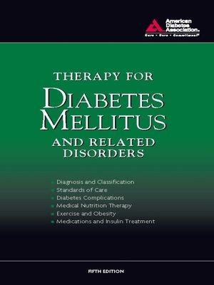 cover image of Therapy for Diabetes Mellitus and Related Disorders